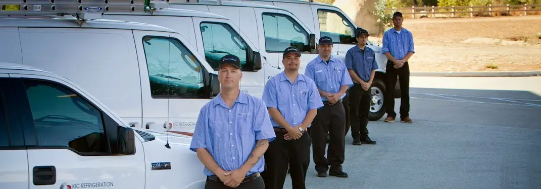 KIC Refrigeration crew ready for Mini Split Repair jobs across Green Valley